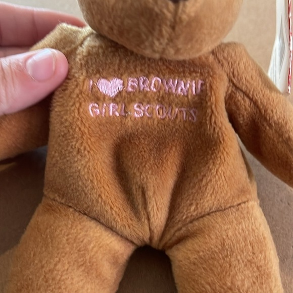 NWT‎ Mary Meyer Belly Beans I ♥️ Brownie Girl Scouts Vintage Toy - Picture 3 of 8